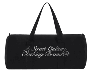 +CC01_LOGOTYPE DUFFEL BAG_BLACK