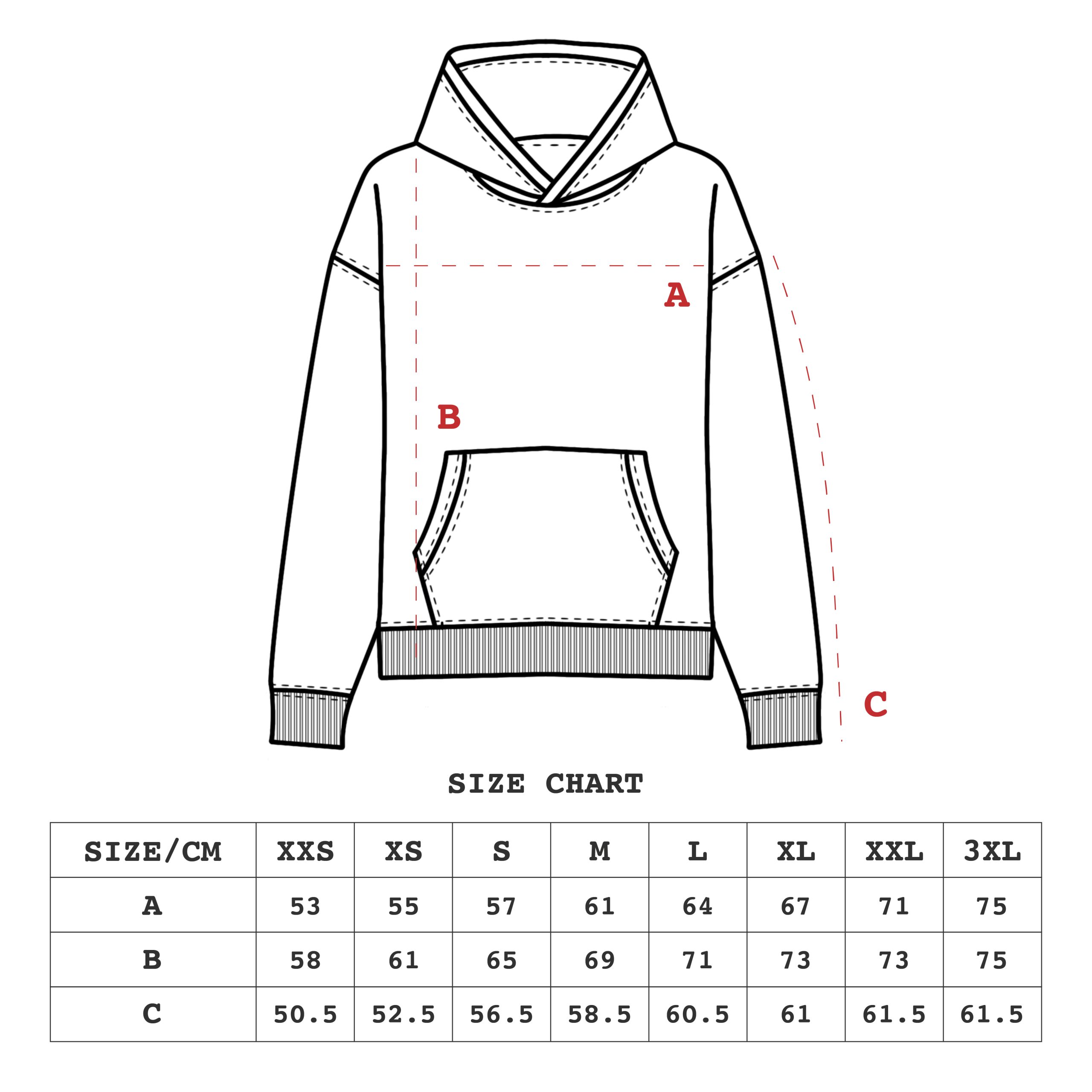 +CC02_CONCRETE LOGO_HOODIE_BLACK - immagine 3